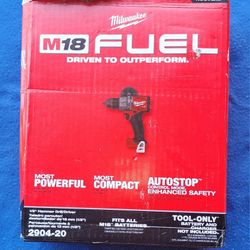 M18 FUEL 18V Lithium-Ion Brushless Cordless 1/2 in. Hammer Drill/Driver (Tool-Only)