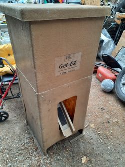 Pellet Stove Pellet Storage Hopper $100.00 Very Rare!