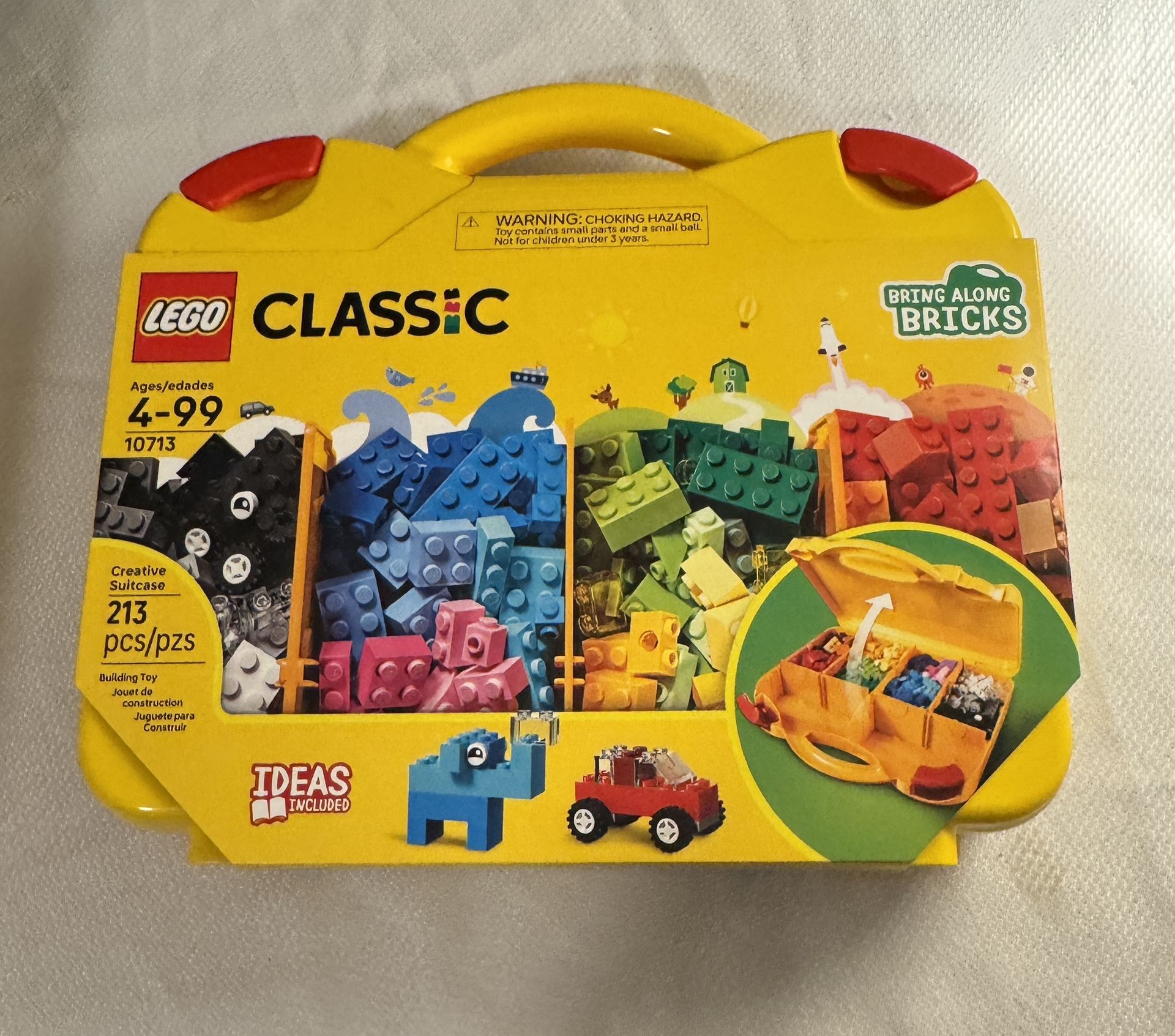 LEGO Classic Creative Suitcase (213 Pieces) NEW