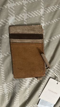 Primark Suede Card Holder Wallet