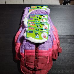 Pet Jackets Size XS, S, M, L