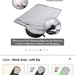 EMONIA Camping Sleeping Bag, 3-4 Season Waterproof Outdoor