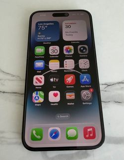 I phone 14 pro max 256 gb Unlocked
