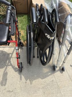 Wheel Chair and Walker