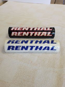 2 Renthal Motocross Bar Pads. Nice Condition