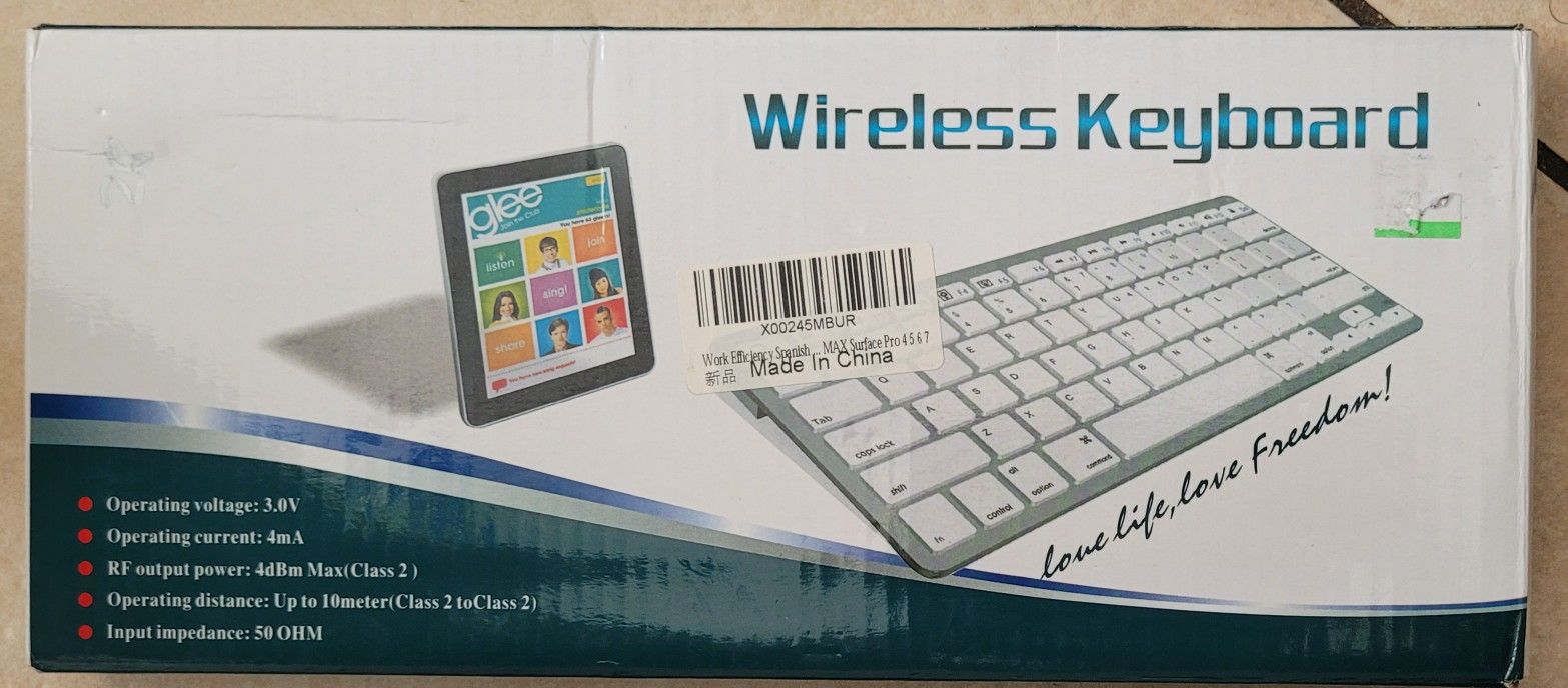 WIRELESS KEYBOARD + MICROSOFT MOUSE 