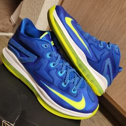 "Pre-owned Nike Lebron 12 Max Low GS ""Sprite"" Size 6.5Y"