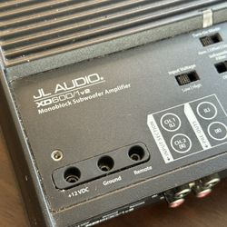 JL Audio XD600/1v2 Mono Amp