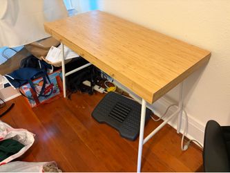 Ikea LILLASEN Desk bamboo 40 1/8x19 1/4 Computer Desk