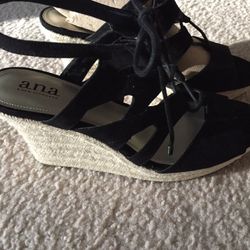 4 inches wedge sandals by Ana