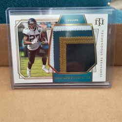 Leonard Fournette Patch Card