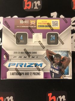 2019-2020 PANINI PRIZM RETAIL SEALED BOX