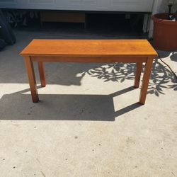 Wood  Seat