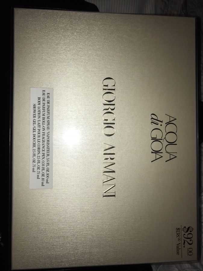 Brand New Giorgio Armani perfume set