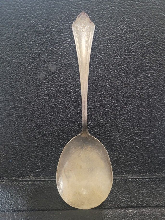 Vintage EPNS Silverplate 9" Serving Spoon.