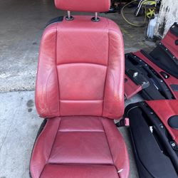 BMW E92 Red Interior 