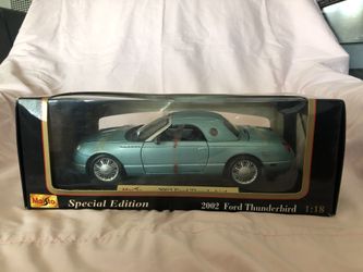 Toy 2002 Ford Thunderbird Scale 1:18