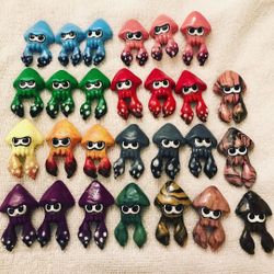 Nintendo Splatoon’s hand crafted squid form squids