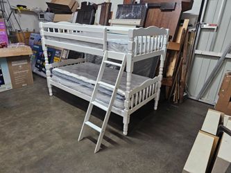 Twin Bunk bed and mattress
