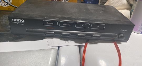 SIMA Speaker Splitter  4 Sepatrate Channels  I Used It To Split My Stereo To Speakers In My Bedroom,bathroom,living Room And Deck  Asking $35