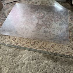 Mat clear, for desk chair