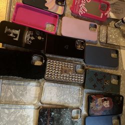 iPhone 12 promax cases there in 16 of them take all of them for $30
