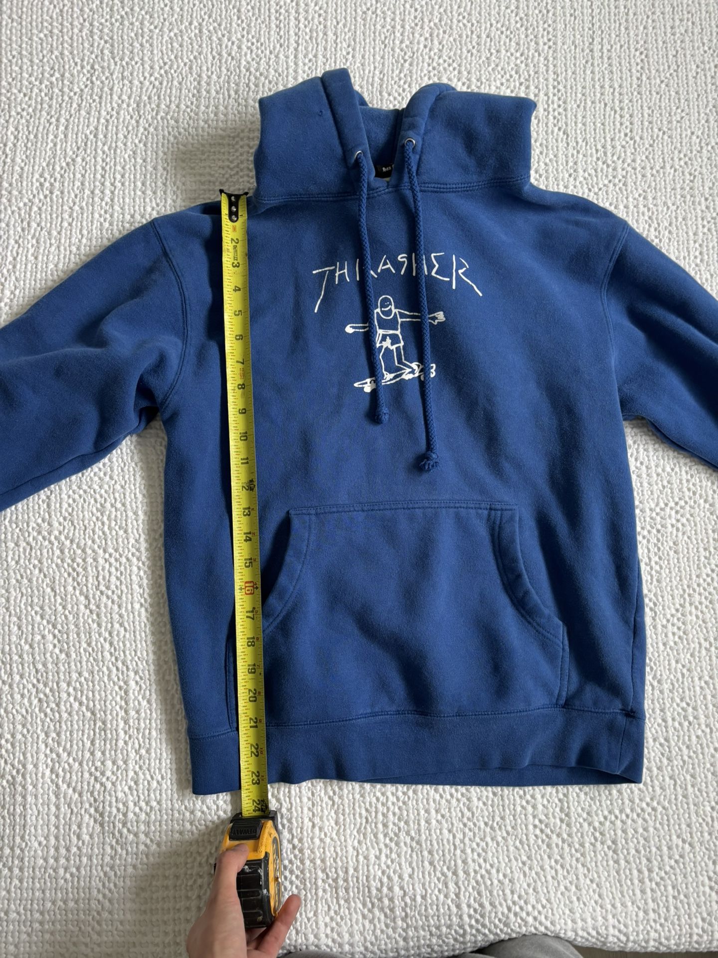 Thrasher Blue Hoodie