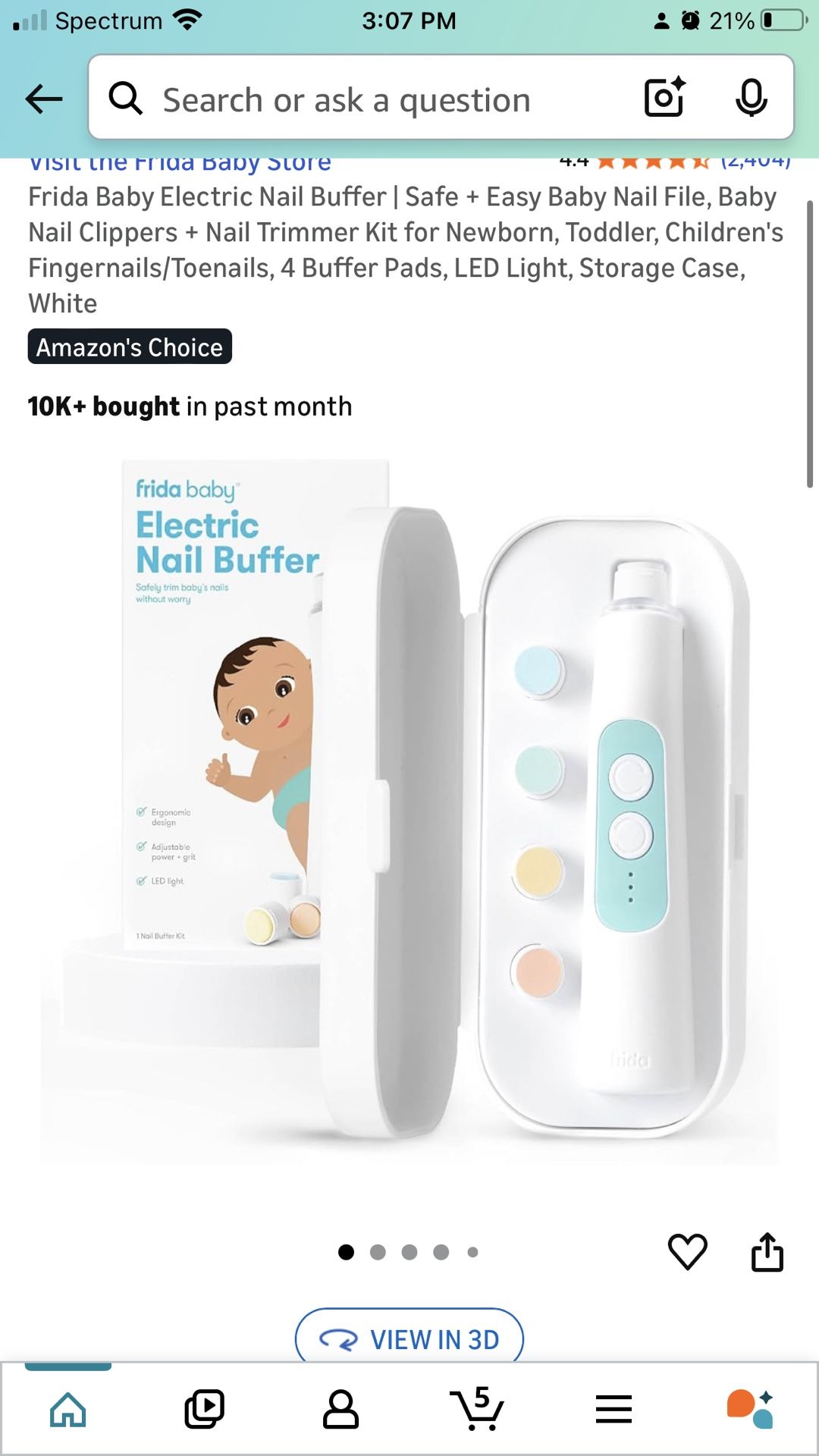Electric Nail Buffer