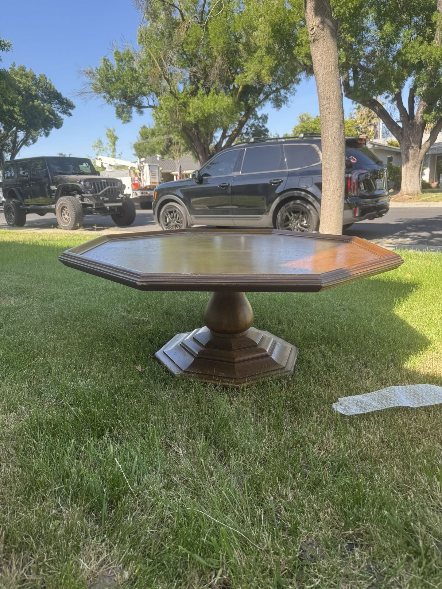Octagon Coffee Table