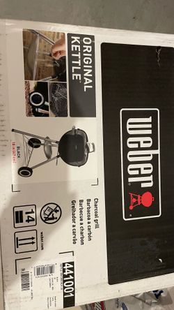 18” Weber Kettle bar-b-que and accessories