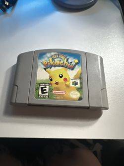 Hey you Pikachu Nintendo 64 Cartridge