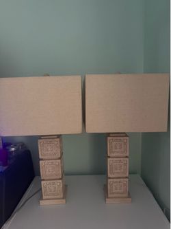 Pair of Lamps
