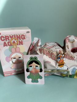 😭✨ POP MART Yingying Crybaby – What A Frog 🐸💧