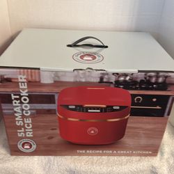 Chef’s counter 5L smart rice cooker