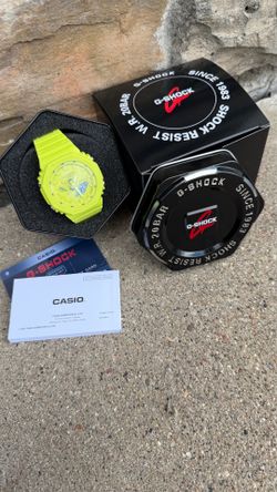 Casio G-Shock GA2100-9A9 Yellow Analog Digital Men’s Watch