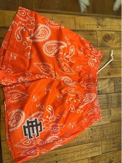 Eric Emanuel shorts  Paisley orange