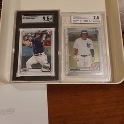 GRADED BASEBALL STARS.