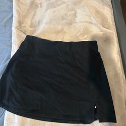 American eagle low rise  black skort S