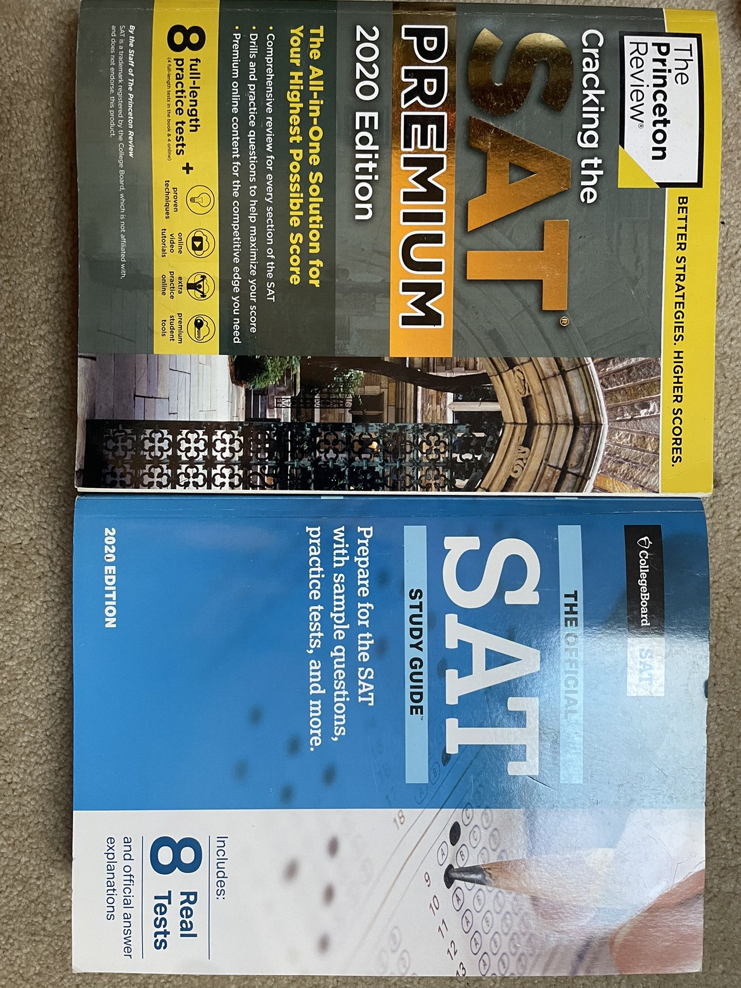 2020 SAT Study Guide Books