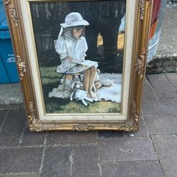 Little Girl Picture Frame 