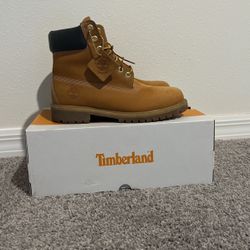 6 Inch Timberland Premium Waterproof Wheat Boot 7 1/2 Men’s