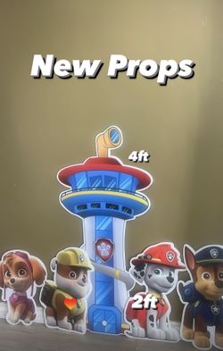 Paw Patrol Set Cut Outs