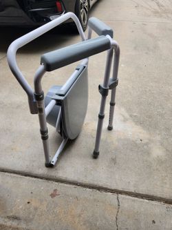 Invalid potty chair.