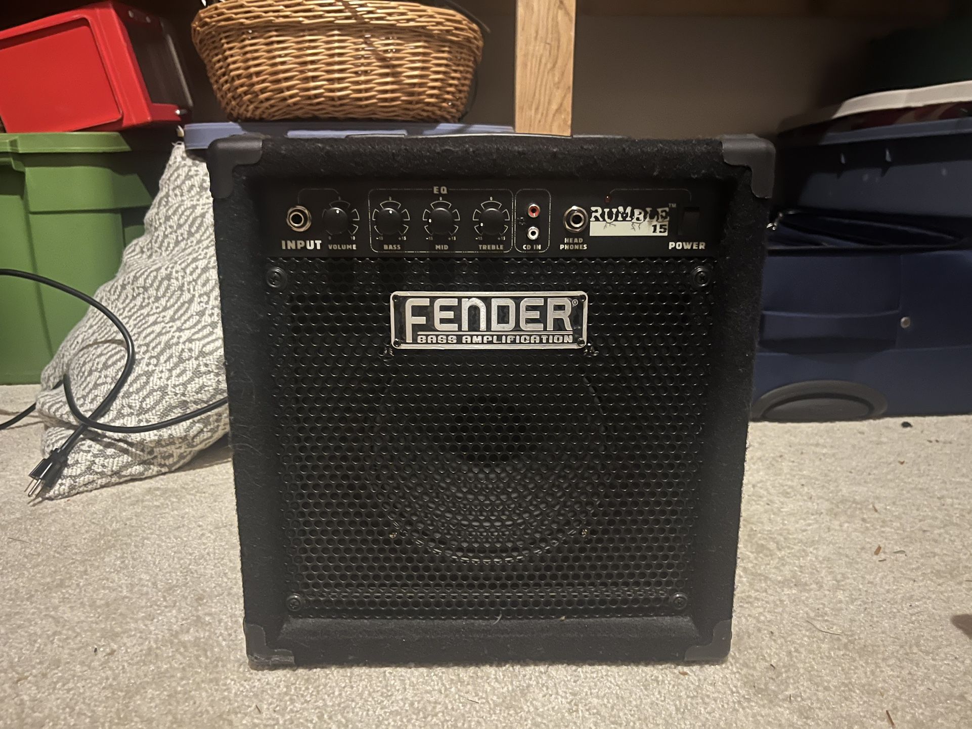Rumble 15 Bass amp (For Parts)