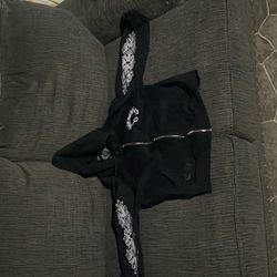 Black Chrome Hearts jacket
