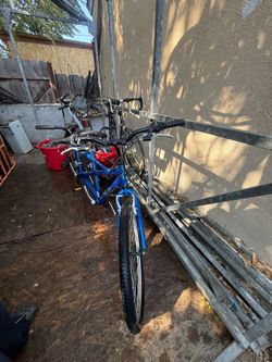 Blue 2 Seated Bike
