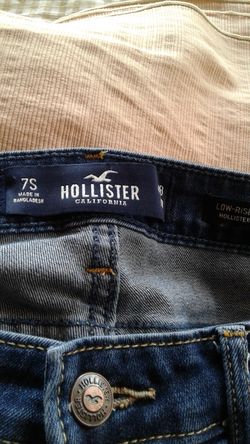 Pantalos Hollister low rise super skinny size 7 S classic stretch