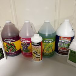 Complete Hydroponic Nutrient Bundle – GH Flora Series + Armor Si + CalMag + pH Kit