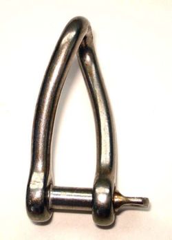 Wichard Captive Pin Twist Shackle, Model 1422, 3/16 inch Diameter
