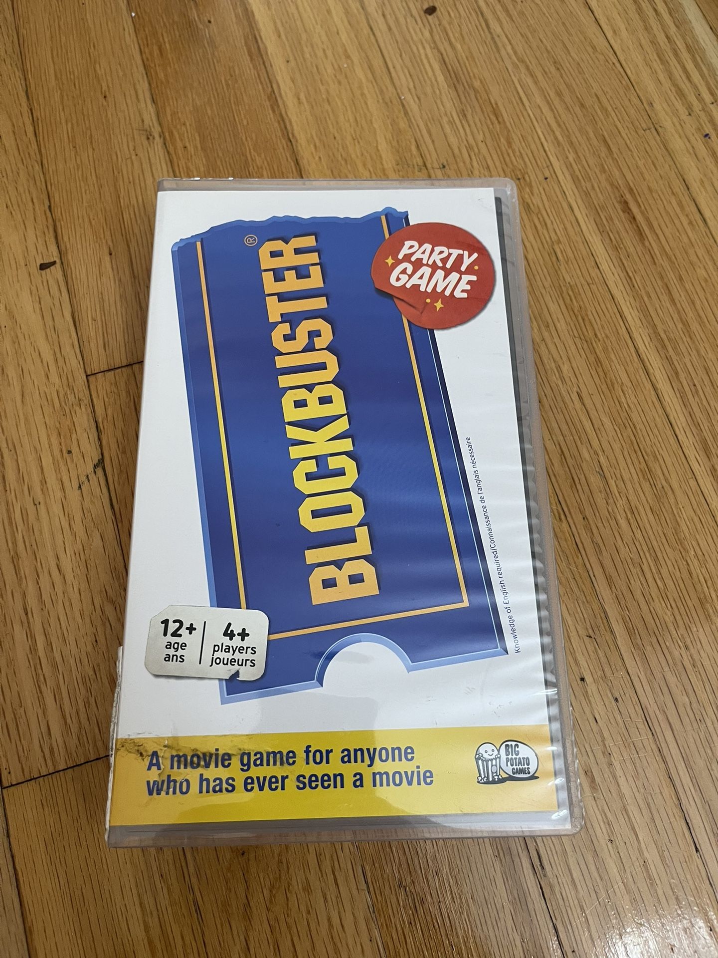 Blockbuster Party Game